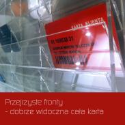 Tablica dla przedszkoli na karty