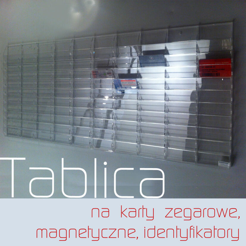 Tablica na karty magnetyczne (dla przedszkoli)