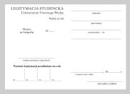 Legitymacja studenta Uniwersytetu Trzeciego Wieku
wklejka